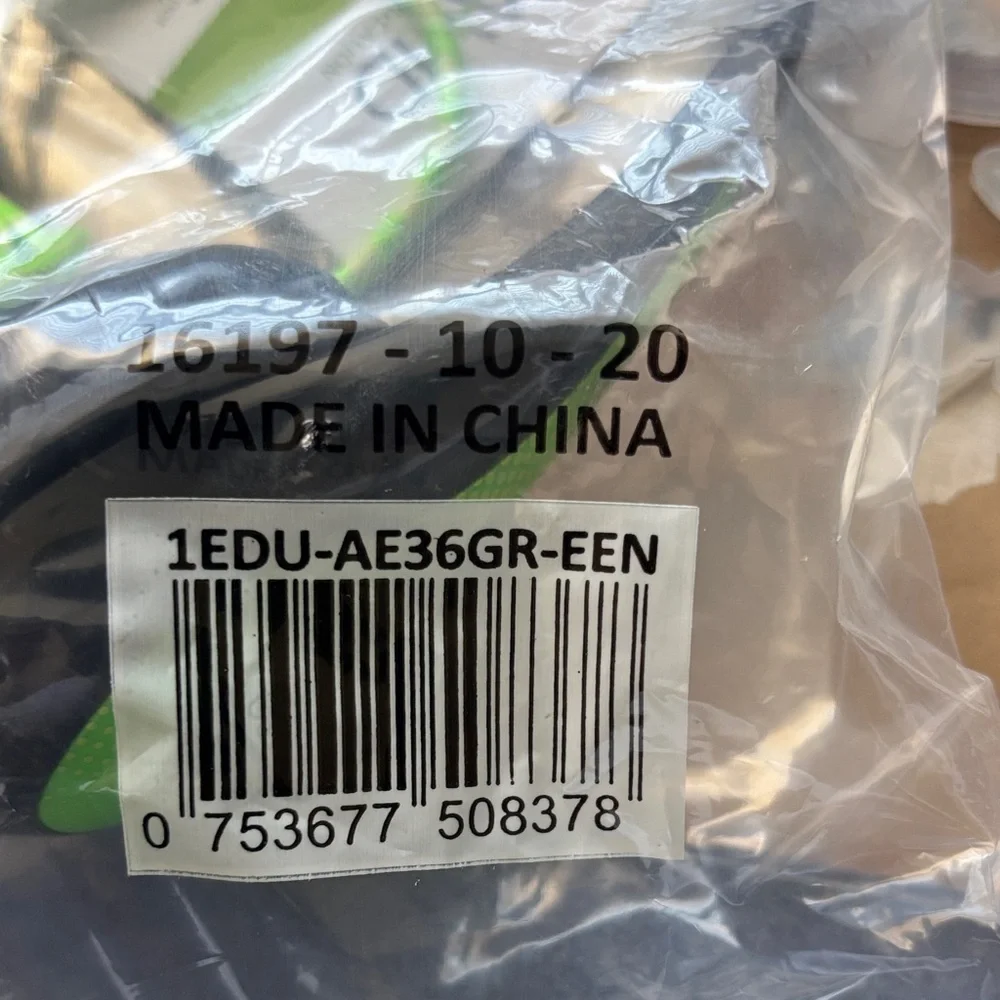 AE-36 Headset - Black and Green